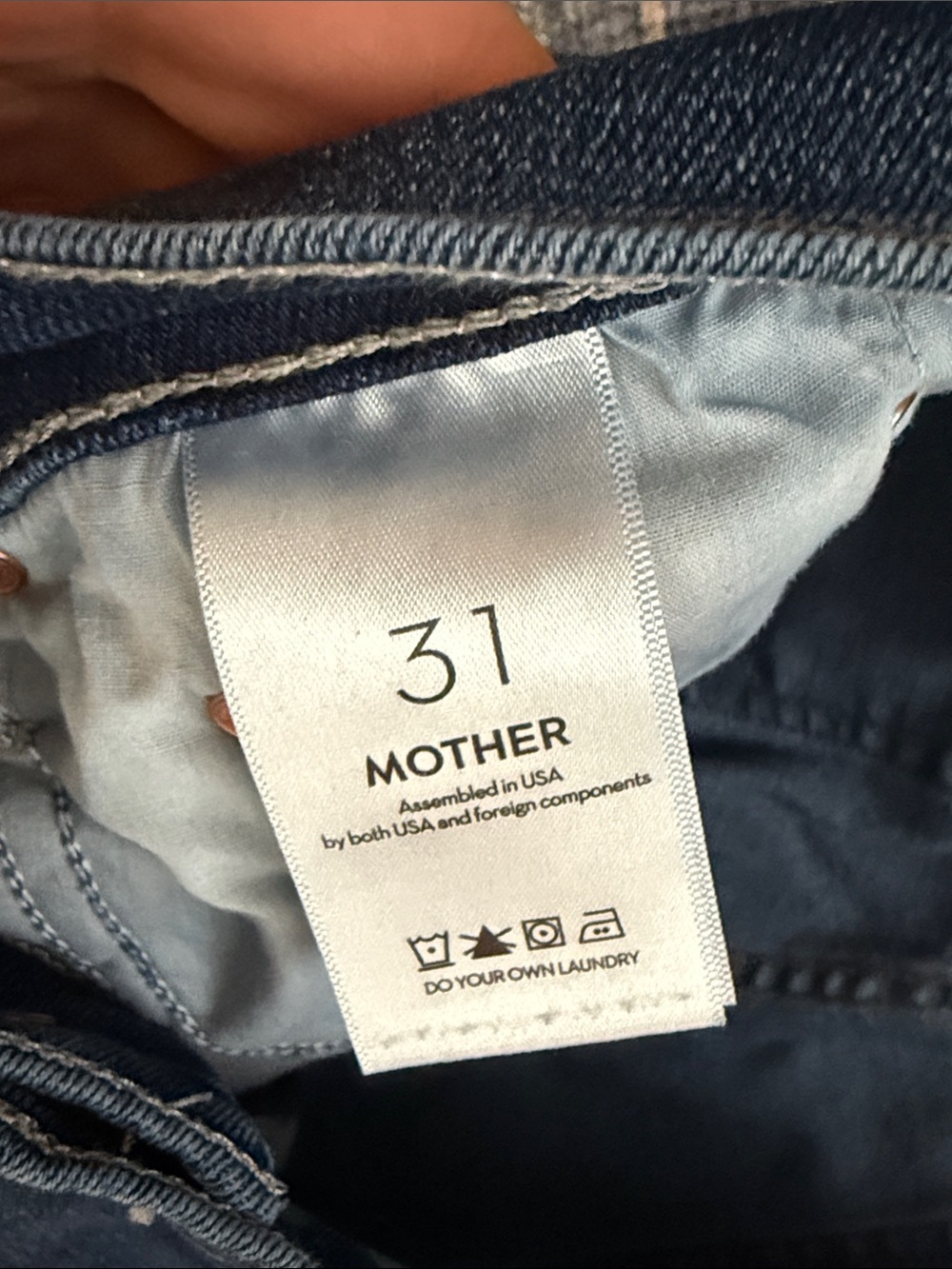 Mother Rambler Zip Jean - Picture 3 of 6